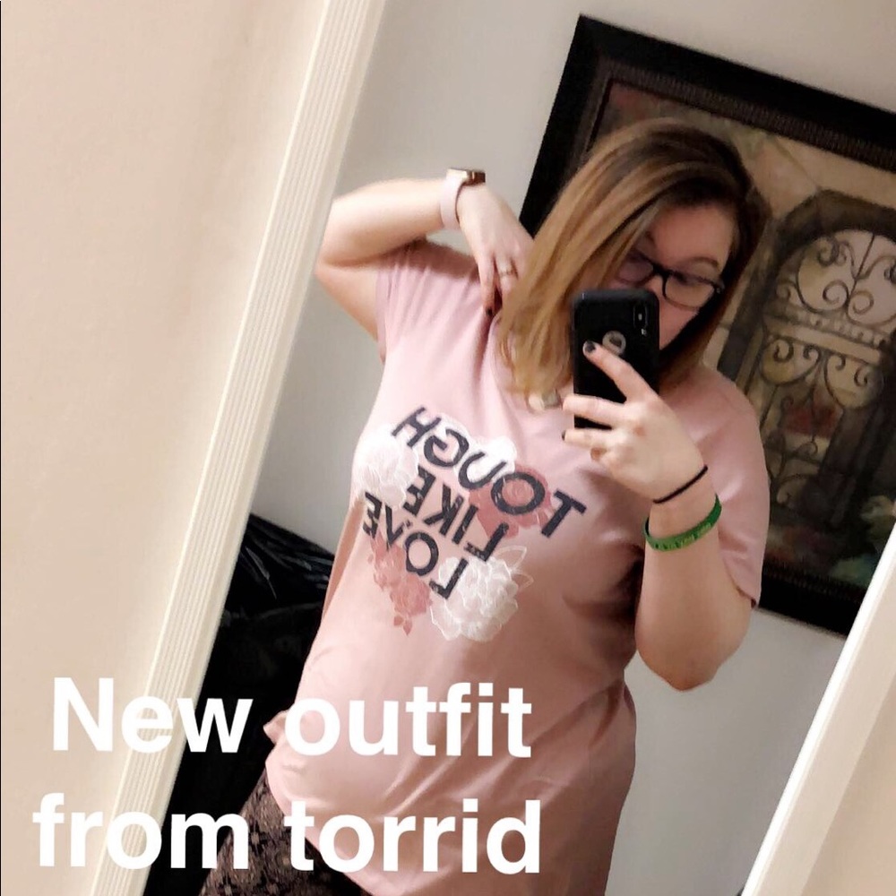 “Tough Like Love” Tee and Medallion Leggings